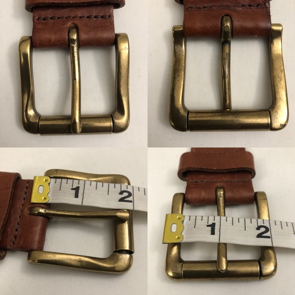 LEVIS Men’s Sz L Genuine Leather Belt - Picture 11 of 12